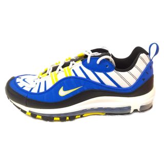 ナイキ(NIKE)のNIKE ナイキ AIR MAX 98 RACER BLUE 640744-400 エアマックス 98 レーサーブルー ローカットスニーカー ブルー/ホワイト US8.5/26.5cm(スニーカー)