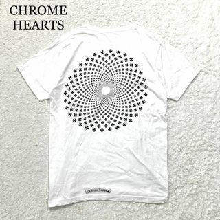 クロムハーツ(Chrome Hearts)の【極美品】CHROME HEARTS Tシャツ 半袖 ホワイト CHクロス M(Tシャツ/カットソー(半袖/袖なし))