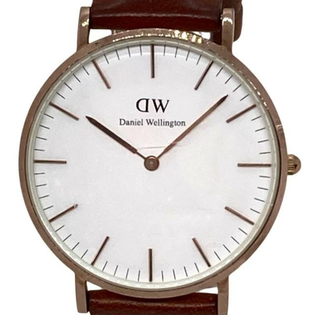 Daniel Wellington(ダニエルウェリントン)のDaniel Wellington(ダニエルウェリントン) 腕時計 - ボーイズ 白 レディースのファッション小物(腕時計)の商品写真