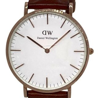 ダニエルウェリントン(Daniel Wellington)のDaniel Wellington(ダニエルウェリントン) 腕時計 - ボーイズ 白(腕時計)