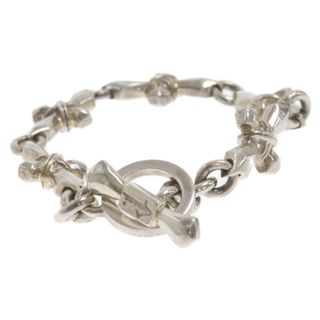 ガルニ(GARNI)のGARNI ガルニ Cross charm Chain bracelet クロスチャーム チェーン シルバーブレスレット(ブレスレット)