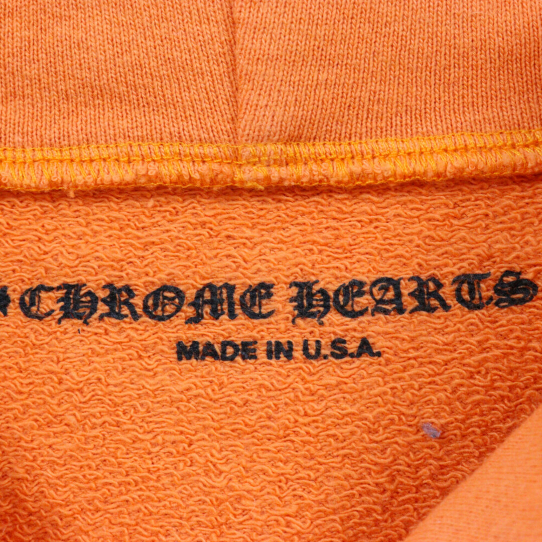 Chrome Hearts(クロムハーツ)のCHROME HEARTS クロムハーツ VINE DAGGER PULLOVER HOODIE ヴァインダガー プリントプルオーバーフーディーパーカー オレンジ メンズのトップス(パーカー)の商品写真