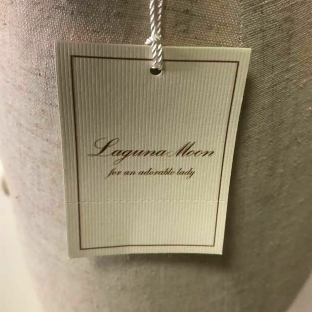 LagunaMoon(ラグナムーン)の新品 ラグナムーン オープンカラー トロピカルシャツ FREE アイボリー ③ レディースのトップス(Tシャツ(半袖/袖なし))の商品写真