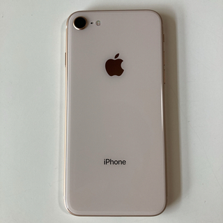 アイフォーン(iPhone)のApple アップル iPhone8 64GB ゴールド　美品(スマートフォン本体)