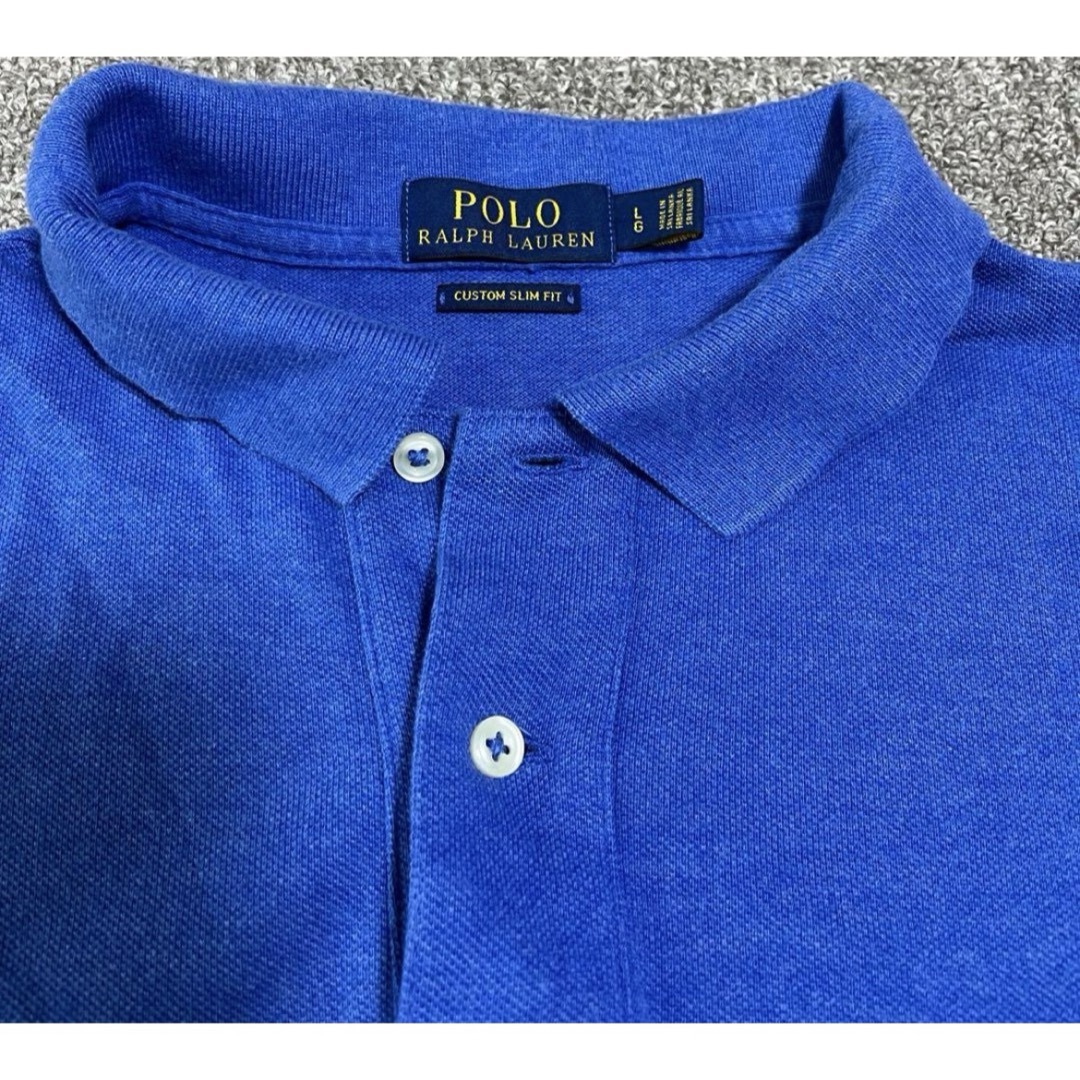 POLO RALPH LAUREN(ポロラルフローレン)のPOLO RALPHLAUREN ポロラルフローレン 鹿の子 ポロシャツ  メンズのトップス(ポロシャツ)の商品写真