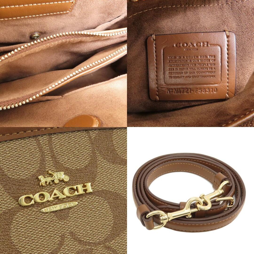 COACH(コーチ)のCOACH F58310 シグネチャー 2WAY ハンドバッグ PVC レディース レディースのバッグ(ハンドバッグ)の商品写真