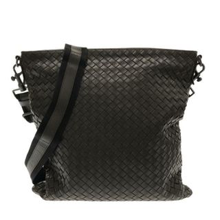 ボッテガヴェネタ(Bottega Veneta)のBOTTEGA VENETA(ボッテガヴェネタ) ショルダーバッグ イントレチャート ダークブラウン ストラップ着脱可 レザー(ショルダーバッグ)