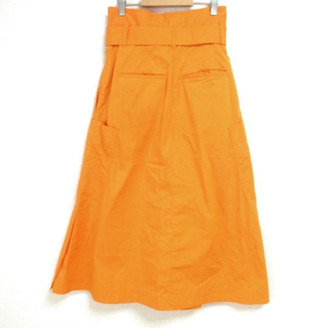 VERMEIL par iena(ヴェルメイユ パー イエナ) ロングスカート サイズ36 S レディース - オレンジ マキシ丈 レディースのスカート(ロングスカート)の商品写真