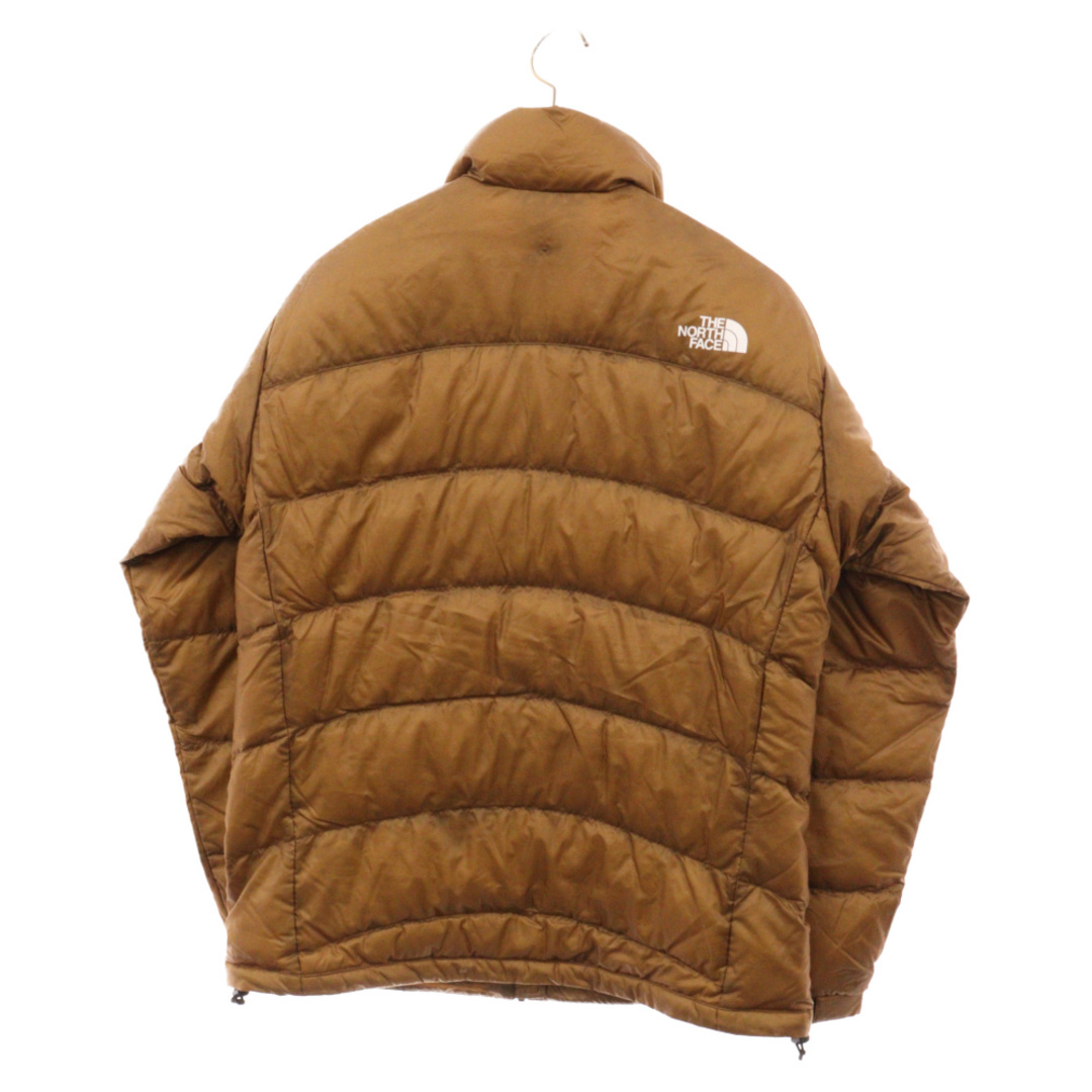 THE NORTH FACE(ザノースフェイス)のTHE NORTH FACE ザノースフェイス NUPTSE JACKET ロゴプリントヌプシジャケット ダウンジャケット ブラウン ND92130 メンズのジャケット/アウター(ダウンジャケット)の商品写真