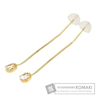 SELECT JEWELRY クリアストーン ピアス K18YG レディース(ピアス)