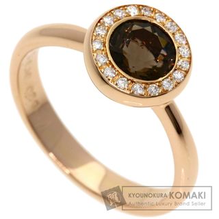 SELECT JEWELRY クオーツ ダイヤモンド リング・指輪 K18PG レディース(リング(指輪))