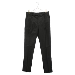 WACKO MARIA ワコマリア 22SS PLEATED TROUSERS TYPE-2 タック センタープレス スラックス トラウザーパンツ ブラック 22SS-WMP-TR31