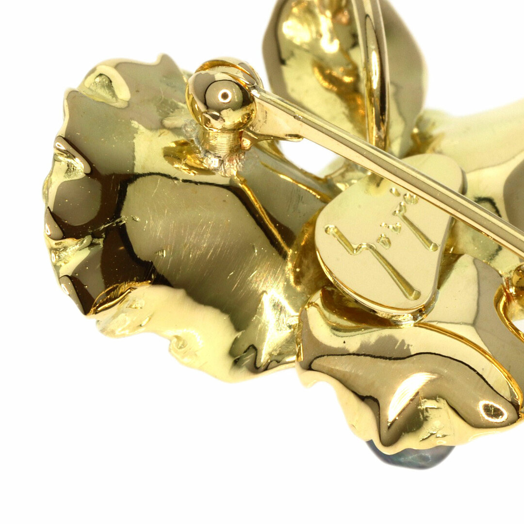 SELECT JEWELRY パール 真珠 ブローチ K18YG レディース レディースのアクセサリー(ブローチ/コサージュ)の商品写真