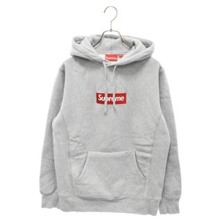 シュプリーム(Supreme)のSUPREME シュプリーム 16AW Box Logo Hooded Sweatshirt ボックスロゴフーデッドスウェットトレーナー プルオーバーパーカー グレー(スウェット)