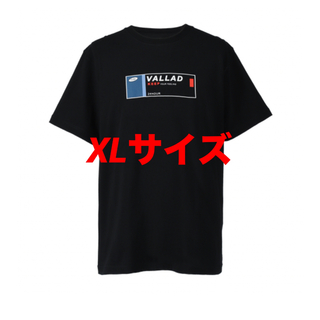 新品 ブラック vallad studio box logo tee Tシャツ(Tシャツ/カットソー(半袖/袖なし))