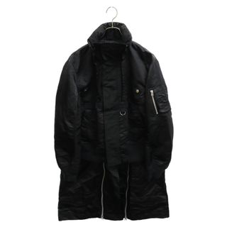 サカイ(sacai)のSacai サカイ 22SS Nylon TWILL Mix Coa Jacket ナイロン ツイル ミックス コア ジャケット 22-02706M ブラック(ナイロンジャケット)