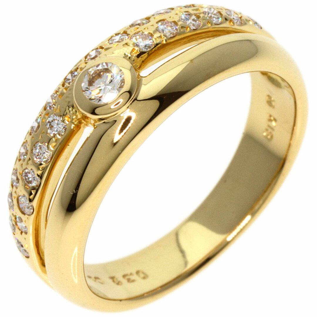 MIKIMOTO(ミキモト)のMIKIMOTO ダイヤモンド リング・指輪 K18YG レディース レディースのアクセサリー(リング(指輪))の商品写真