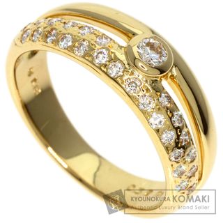 ミキモト(MIKIMOTO)のMIKIMOTO ダイヤモンド リング・指輪 K18YG レディース(リング(指輪))