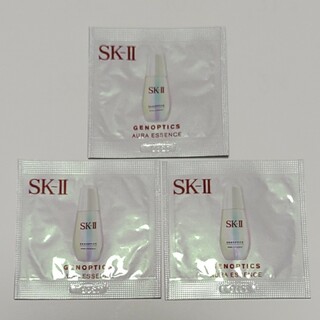 エスケーツー(SK-II)のSK-Ⅱ ジェノプティクス オーラ エッセンス 試供品 0.7ml 3包(美容液)