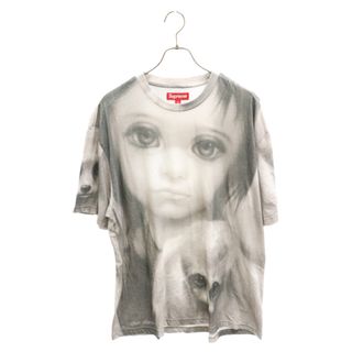 シュプリーム(Supreme)のSUPREME シュプリーム 24SS Margaret Keane Best Friends S/S Top マーガレット キーン ベストフレンド プリント 半袖カットソー Tシャツ グレー(Tシャツ/カットソー(半袖/袖なし))