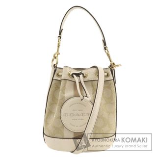 コーチ(COACH)のCOACH C8322 2WAY ハンドバッグ キャンバス レザー レディース(ハンドバッグ)