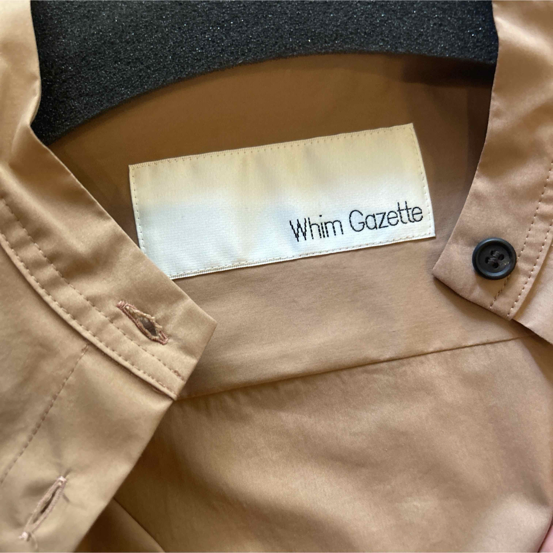 Whim Gazette(ウィムガゼット)の新品　Whim Gazette シャツワンピース レディースのワンピース(ロングワンピース/マキシワンピース)の商品写真