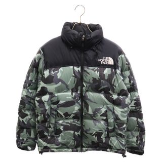 THE NORTH FACE - THE NORTH FACE ザノースフェイス NOVELTY NUPTSE JACKET ND91842 ノベルティヌプシ ジップアップナイロンダウンジャケット 迷彩 カモフラ グリーンカモ