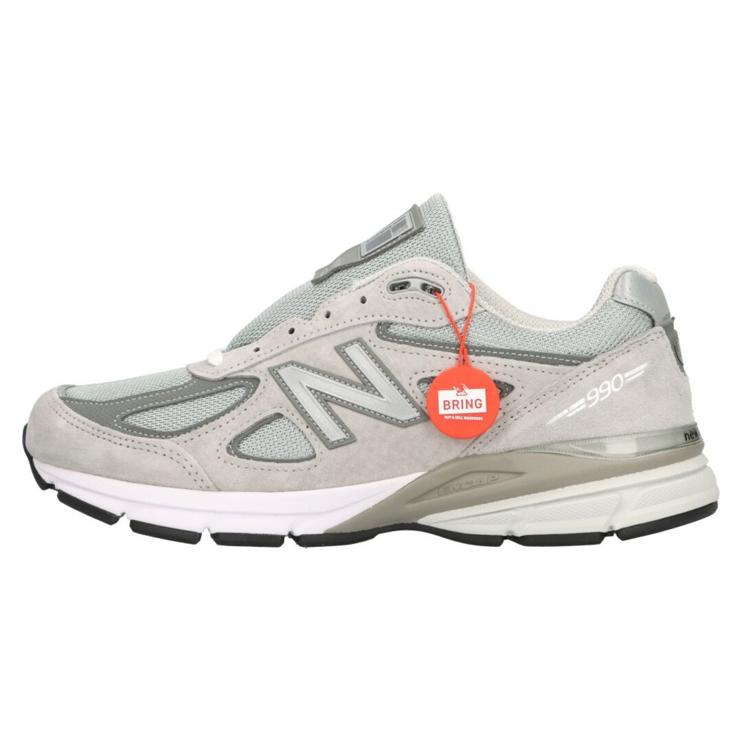 New Balance(ニューバランス)のNew Balance ニューバランス U990GR4 990 V4 GR4 ローカットスニーカー グレー US9.5/27.5cm メンズの靴/シューズ(スニーカー)の商品写真