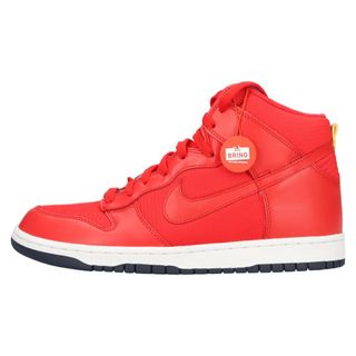 ナイキ(NIKE)のNIKE ナイキ Dunk High USA ダンク ハイ ユーエスエー ハイカットスニーカー レッド US9/27cm 317982?609(スニーカー)