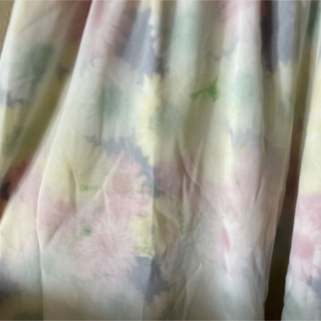 女の子　150   ワンピース　 チュール　花柄 キッズ/ベビー/マタニティのキッズ服女の子用(90cm~)(ワンピース)の商品写真