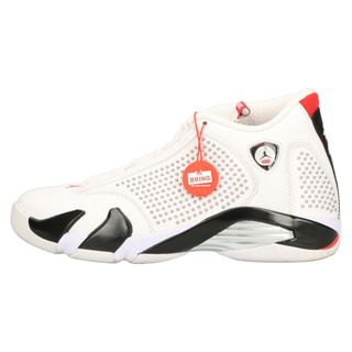 ナイキ(NIKE)のNIKE ナイキ ×SUPREME AIR JORDAN 14 RETRO×シュプリーム エアジョーダン 14 レトロ ハイカットスニーカー シューズ ホワイト US9/27cm BV7630-106(スニーカー)