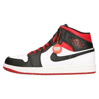 ナイキ(NIKE)のNIKE ナイキ AIR JORDAN 1 MID GYM RED エアジョーダンワン ミッドカットスニーカー ジムレッド DQ8426-106 US11.5/29.5cm(スニーカー)