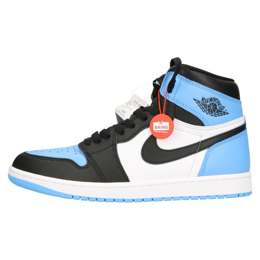 NIKE(ナイキ)のNIKE ナイキ AIR JORDAN 1 RETRO HI OG UNIVERSITY BLUE DZ5485-400 エアジョーダン1ハイOG ユニバーシティブルー ハイカットスニーカー ホワイト/ブルー U11.5/29.5cm メンズの靴/シューズ(スニーカー)の商品写真