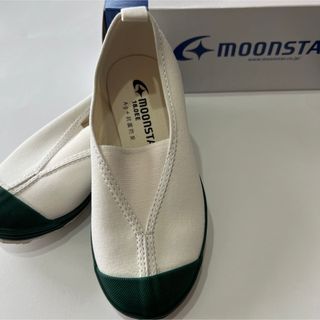 ムーンスター(MOONSTAR )の上履き　ムーンスター　グリーン　18.0cm(スクールシューズ/上履き)