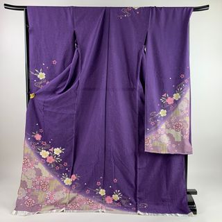 振袖 身丈179cm 裄丈70cm 正絹 美品 名品 【中古】(着物)