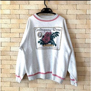 Rosa Rugosa Design Vintage Loose Sweat(スウェット)