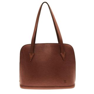 ルイヴィトン(LOUIS VUITTON)のLOUIS VUITTON(ルイヴィトン) ショルダーバッグ エピ リュサック M52283 ケニアブラウン レザー（LVロゴの刻印入り）(ショルダーバッグ)