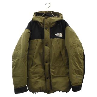 THE NORTH FACE - THE NORTH FACE ザノースフェイス Mountain Down Parka Gore-Tex マウンテンダウンパーカー ゴアテックス ダウンジャケット ブラック/カーキ ND91700R