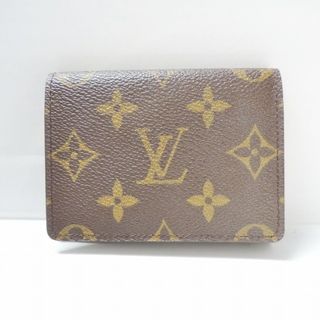 ルイヴィトン(LOUIS VUITTON)のLOUIS VUITTON(ルイヴィトン) 名刺入れ モノグラム アンヴェロップカルトドゥヴィジット M62920 - モノグラム･キャンバス(名刺入れ/定期入れ)