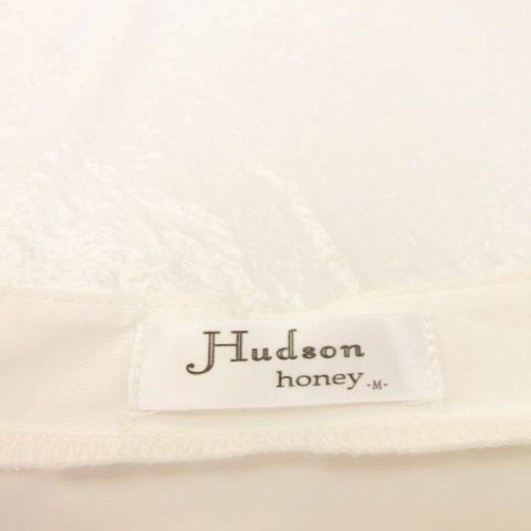 other(アザー)のハドソンハニー Hudson honey カットソー ブラウス 七分袖 白 M レディースのトップス(カットソー(長袖/七分))の商品写真