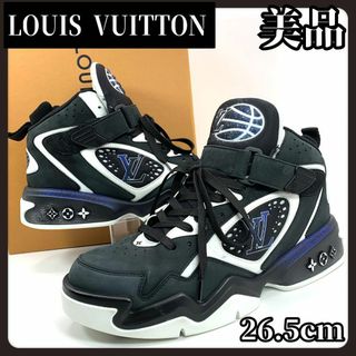 ルイヴィトン(LOUIS VUITTON)の【箱袋付き美品】LOUIS VUITTON　ルイヴィトン　スニーカー　ハイカット(スニーカー)