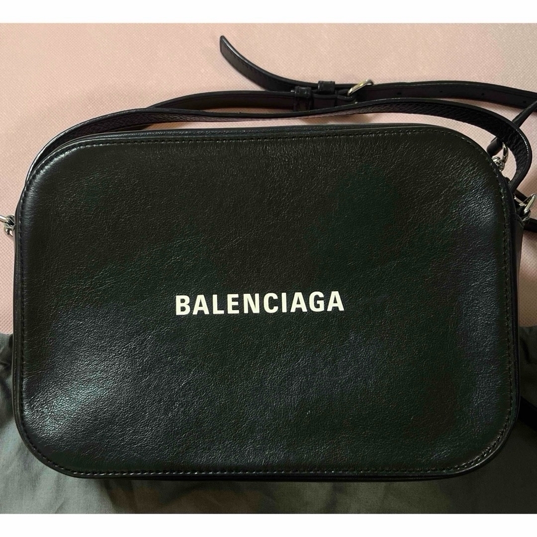 BALENCIAGA BAG(バレンシアガバッグ)のバレンシアガBALENCIAGA エブリデイ本革2wayショルダーハンドバッグ黒 レディースのバッグ(ショルダーバッグ)の商品写真