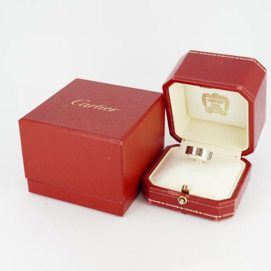 Cartier(カルティエ)の【4jib059】カルティエ リング/ラブ/K18WG ホワイトゴールド 【中古】 レディース レディースのアクセサリー(リング(指輪))の商品写真