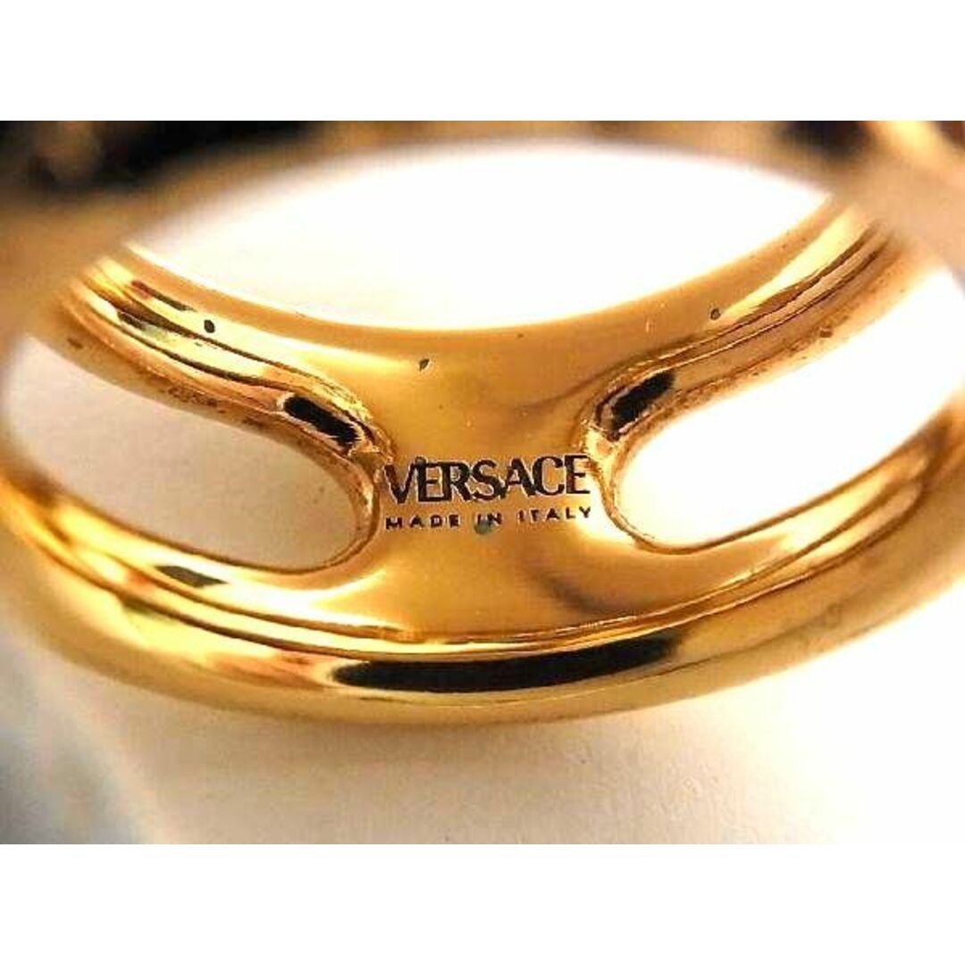VERSACE(ヴェルサーチ)の■新品同様■ VERSACE ヴェルサーチ メデューサ リング 指輪 アクセサリー 表記サイズ 21 (約20号) ゴールド系 FA7782  メンズのファッション小物(その他)の商品写真