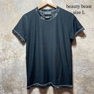 COMME des GARCONS - beauty beast ビューティービースト 半袖 Tシャツ スカルプリント