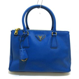 プラダ(PRADA)のPRADA(プラダ) トートバッグ ガレリアバッグ ブルー サフィアーノレザー(トートバッグ)