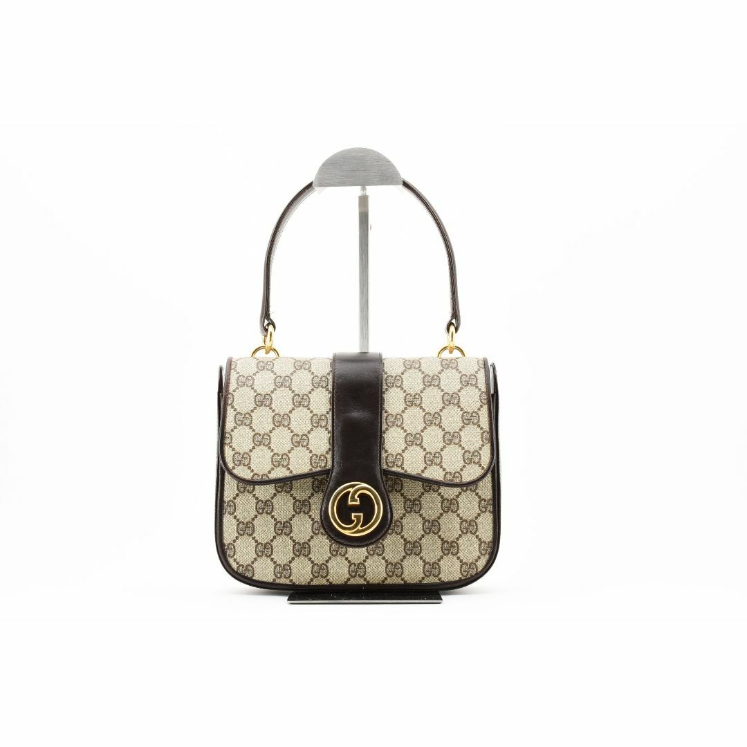 Gucci(グッチ)の【レア美品】オールドグッチ GUCCI GG インターロッキング ハンドバック レディースのバッグ(ハンドバッグ)の商品写真