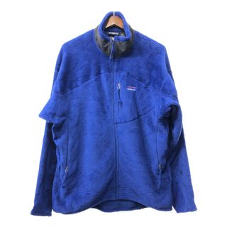 パタゴニア(patagonia)のpatagonia パタゴニア レギュレーター R2 フリースジャケット アウトドア 大きいサイズ ブルー (メンズ 2XL) 中古 古着 Q5277(その他)