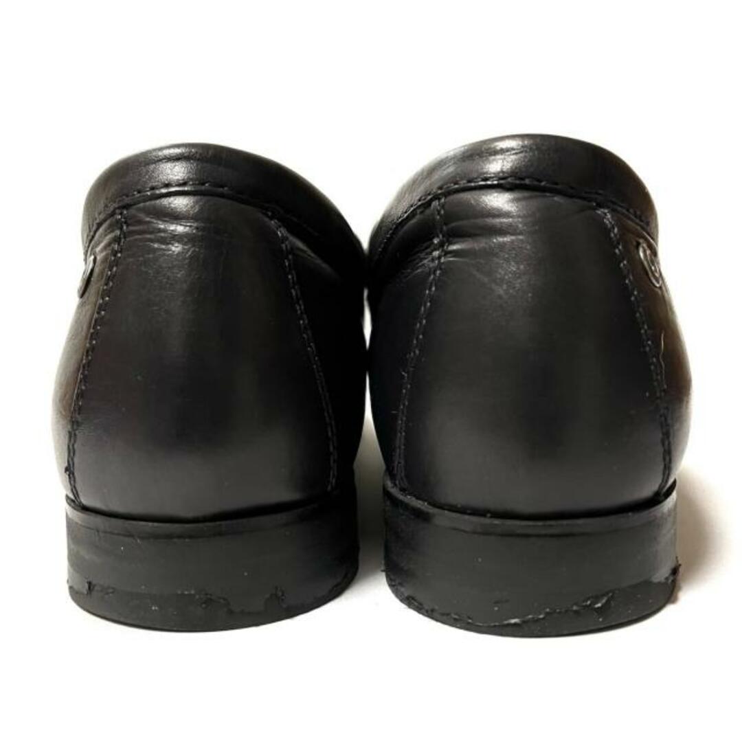 REGAL(リーガル)のREGAL(リーガル) ローファー 24.5 レディース 黒×シルバー ビットローファー レザー レディースの靴/シューズ(ローファー/革靴)の商品写真