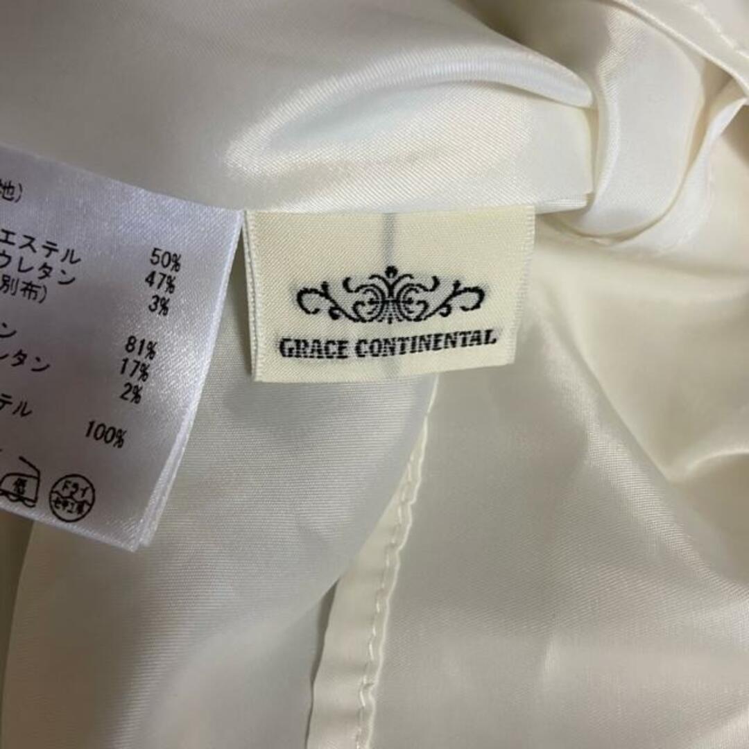 GRACE CONTINENTAL(グレースコンチネンタル)のGRACE CONTINENTAL(グレースコンチネンタル) ワンピース サイズ34 S レディース 白×黒 ジャガード/長袖/ロング丈 レディースのワンピース(その他)の商品写真